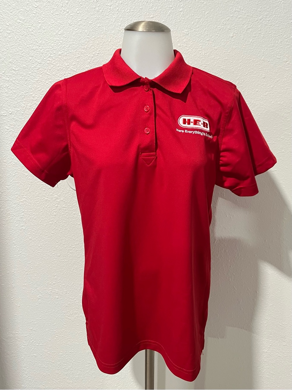 H-E-B Employee Women’s Polo Shirt Size Medium